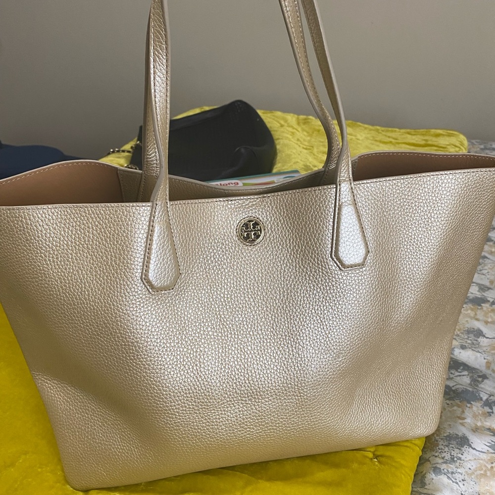 Tory Burch Gold tote